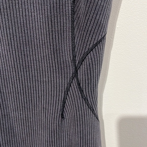 Lululemon Ribbed Softstreme Slim-Fit Tank Dress in black - size 0 - Picture 11 of 12